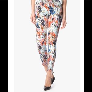 7 For All Mankind The Ankle Skinny Jeans Floral
